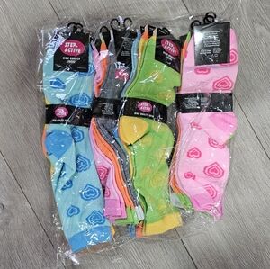 12 Pairs Assorted Socks